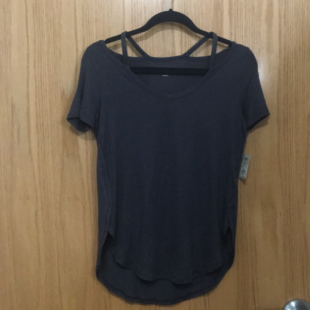 Mudd Cold Shoulder Super Soft Tee